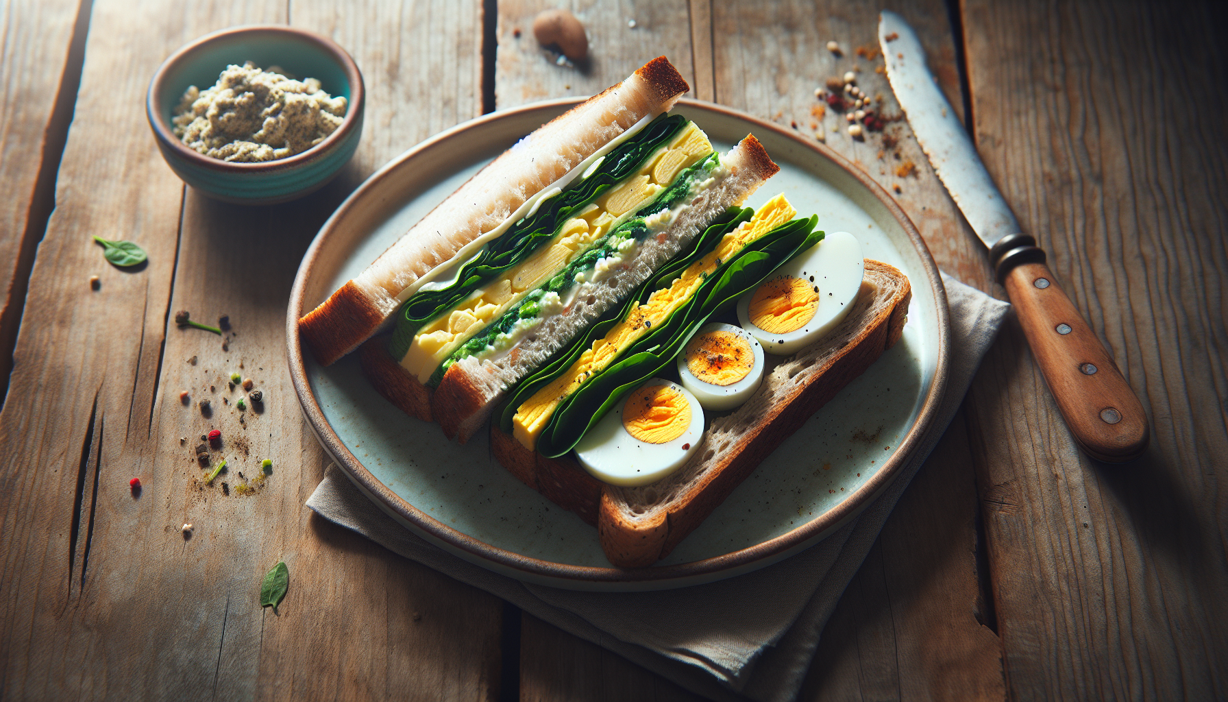 Fibre-Rich Delight: Quick and Healthy Egg Sandwich Recipe