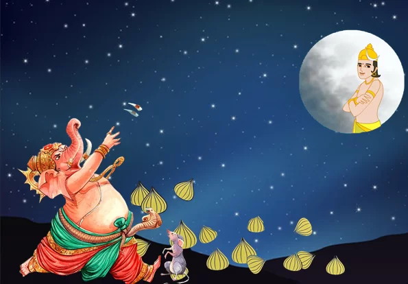 The Tale of Ganesha and the Moon